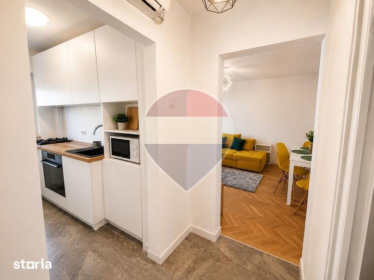 Apartament 2 camere | ?tefan cel Mare | 37 mp | Pet Friendly | 600 - 7