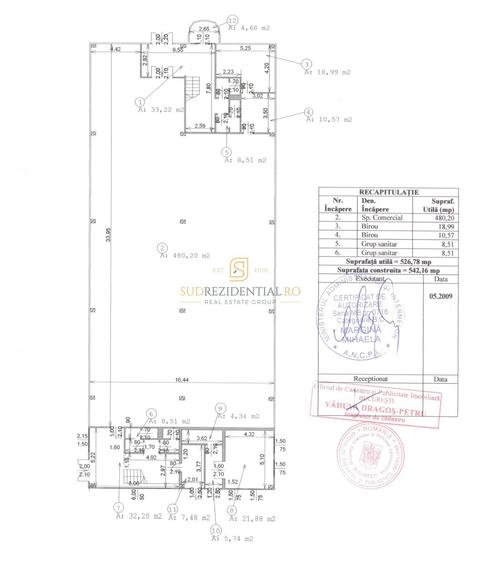 Spațiu comercial, de 526.78 mp, în Berceni