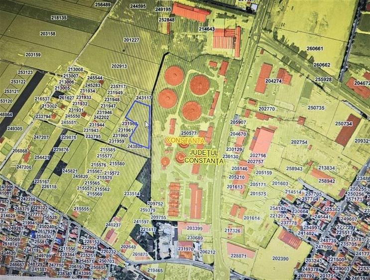 Teren Construcții intravilan de 5313 mp, în Aurel Vlaicu