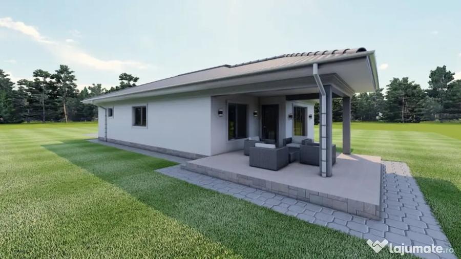 Casă cu 5 camere cu Teren 550 Mp în Satu Nou de Jos