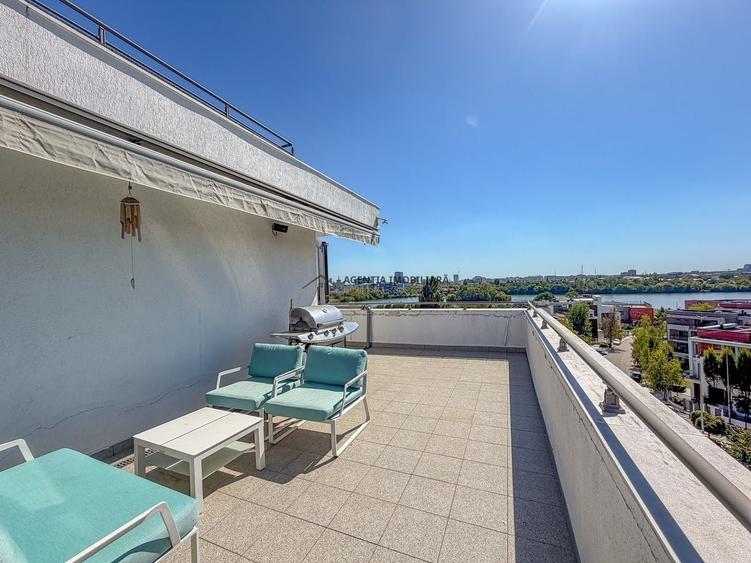 Apartament cu 3 camere decomandat, mobilat în Băneasa