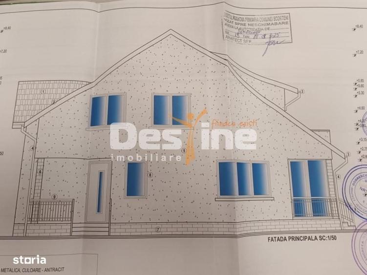 Casă cu 4 camere în Boșilcești