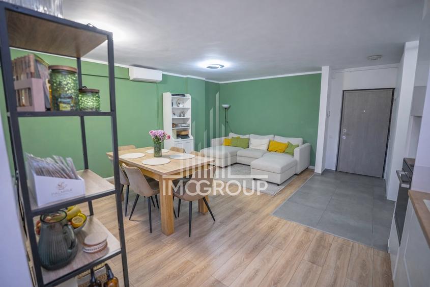 Apartament cu 2 camere semidecomandat, mobilat în Mărăști