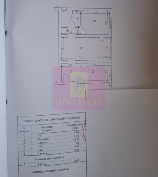 Apartament cu 2 camere de vanzare in Sinaia - 13