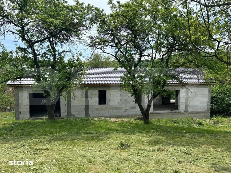 Casă cu 8 camere cu Teren 8700 Mp în Mintiu Gherlii