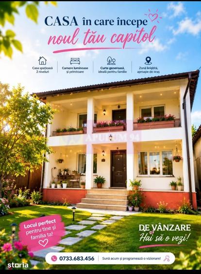 Casă cu 5 camere cu Teren 2875 Mp în Roata de Jos