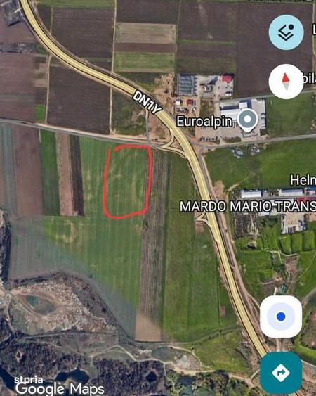 Vand teren intravilan Sintion langa urcare drum expres Dex16 - 1