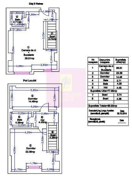 Apartament cu 3 camere decomandat, mobilat în Sebastian