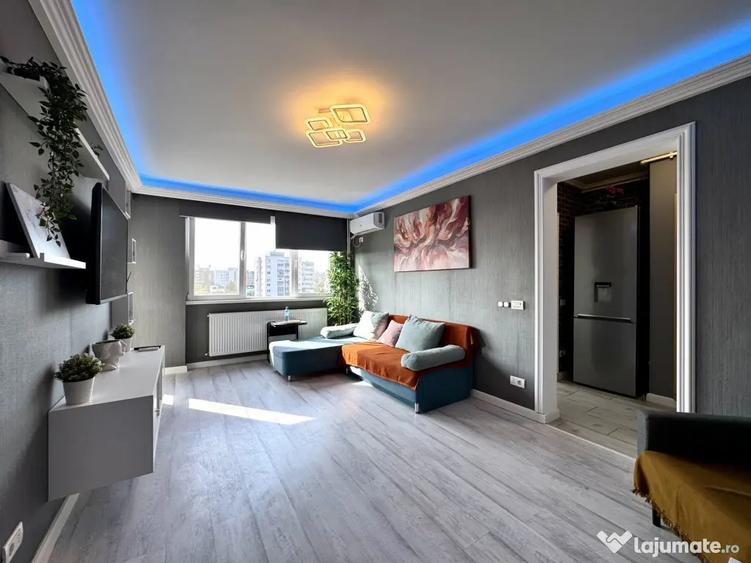 Apartament cu 2 camere semidecomandat, mobilat în Drumul Taberei