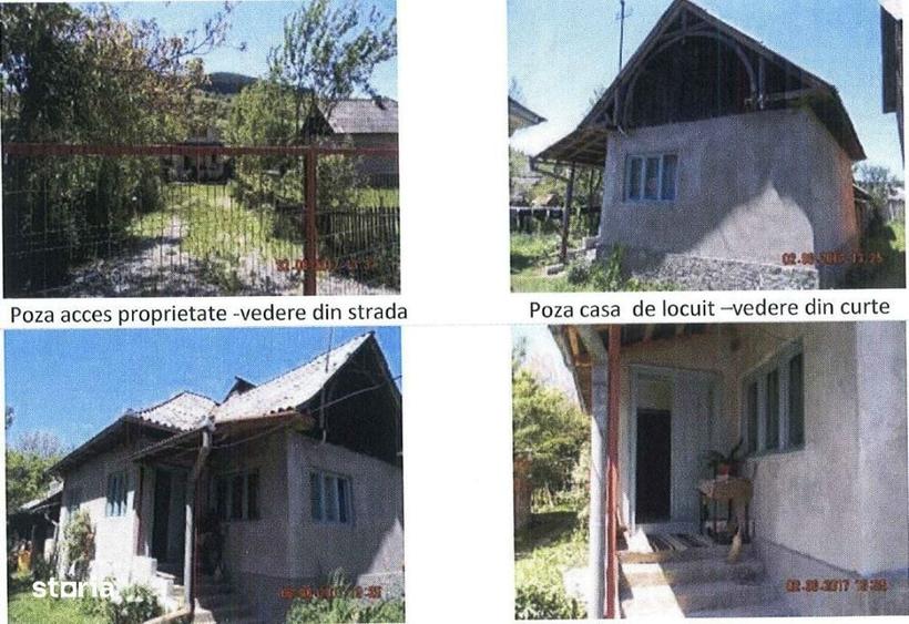 Casă cu 2 camere cu Teren 1445 Mp în Săliște