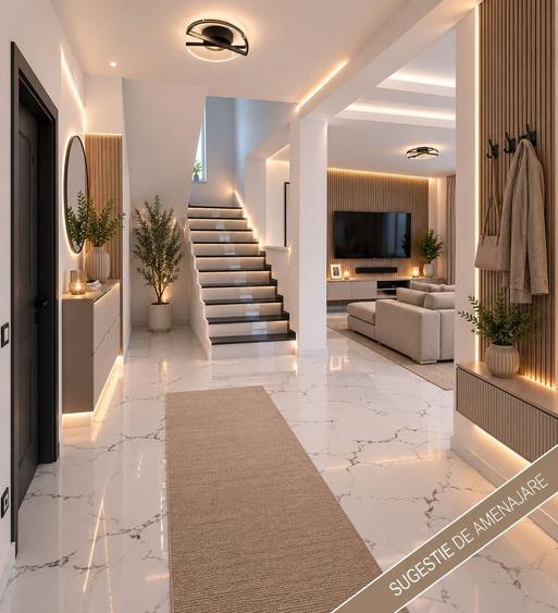 Casă individuală cu 5 camere cu Canalizare în Lumina