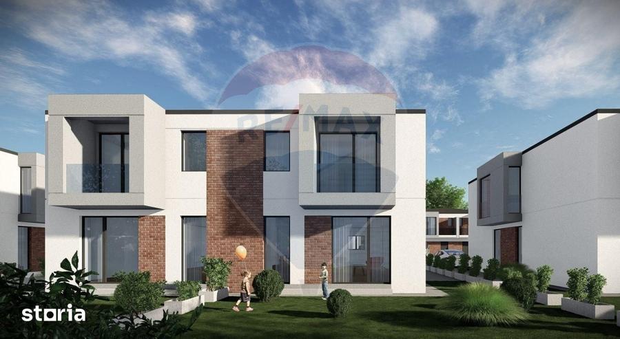 Casă cu 4 camere cu Teren 187 Mp în Tunari