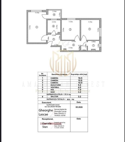 Apartament 3 camere zona Titan, Liviu Rebreanu aproape metrou - 15