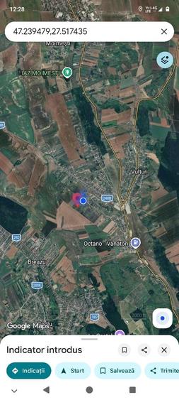 Vand teren in extravilanul satului Vanatori com Popricani - 2