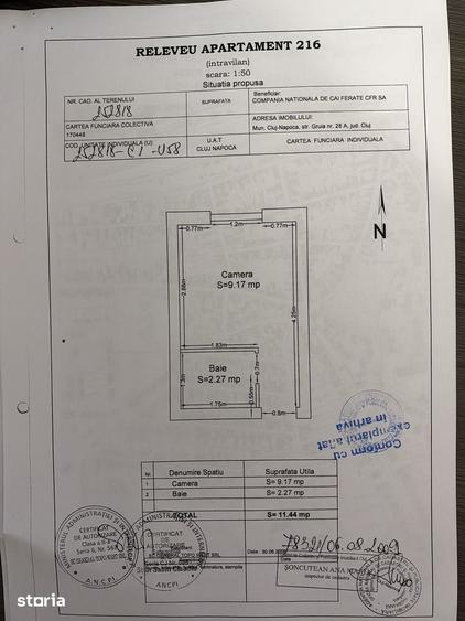 Garsonieră în Gruia