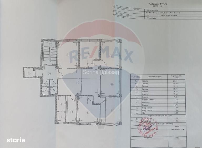 Spatiu de inchiriat | 200 mp utili + 2 locuri parcare | Mihai Bravu