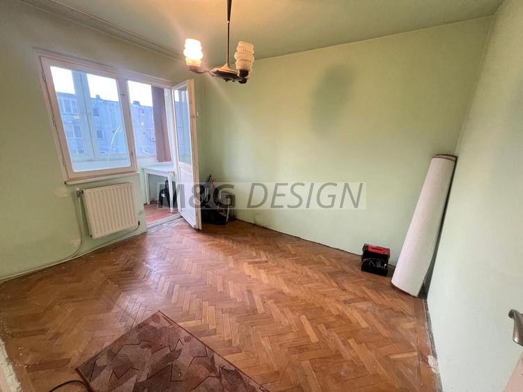 Apartament cu 3 camere semidecomandat în Șagului