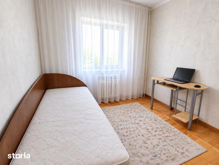 Apartament cu 3 camere decomandat, mobilat în Bularga