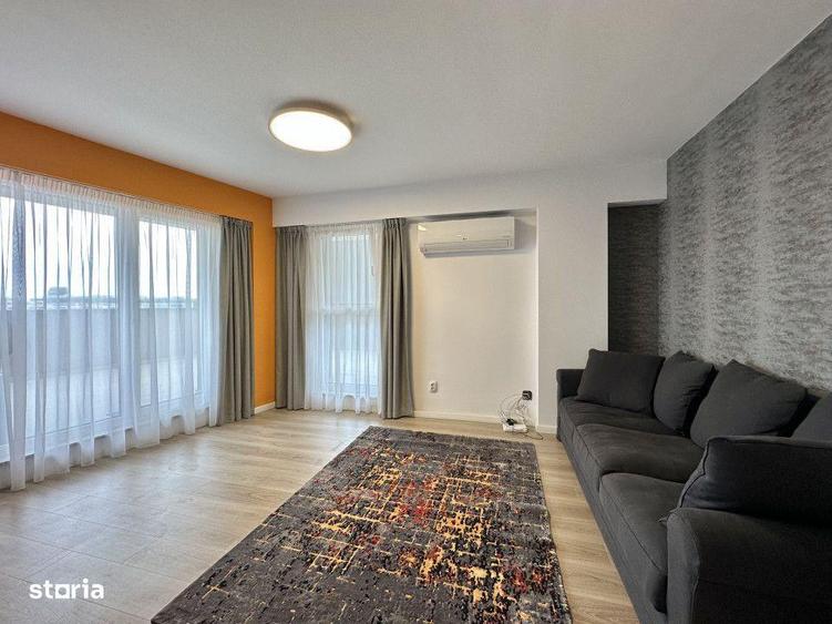Apartament cu 3 camere, mobilat în Central