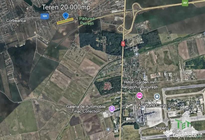 Teren de 20000 mp, în Corbeanca