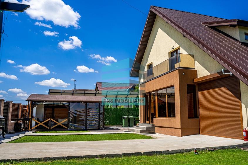 Casă individuală cu 4 camere cu Garaj în Frumușani