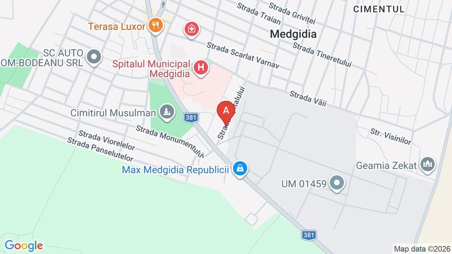 Apartament cu 2 camere semidecomandat, mobilat în Exterior Est