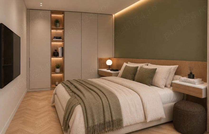 Apartament cu 2 camere semidecomandat în Central