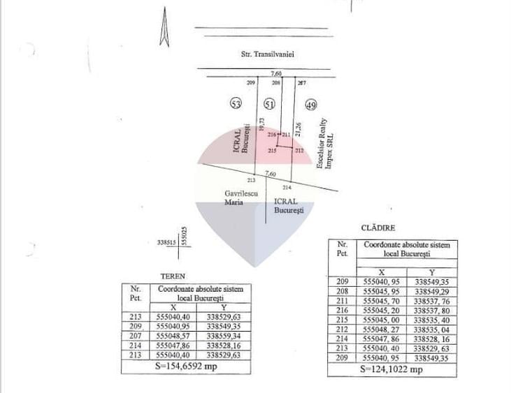 Casă cu 7 camere cu Teren 154.65 Mp în Victoriei