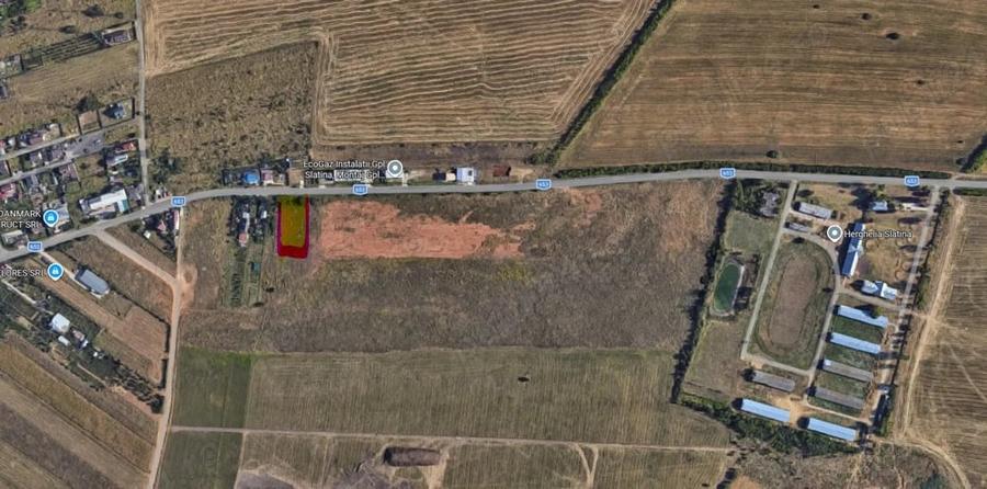 Teren de 2500 mp, în Central
