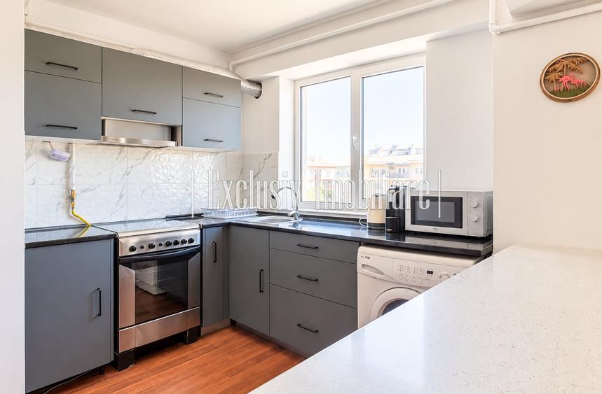 Apartament cu 2 camere semidecomandat în Central