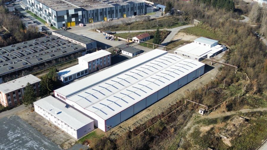 Spațiu industrial, de 5,493 mp, în Mârșa