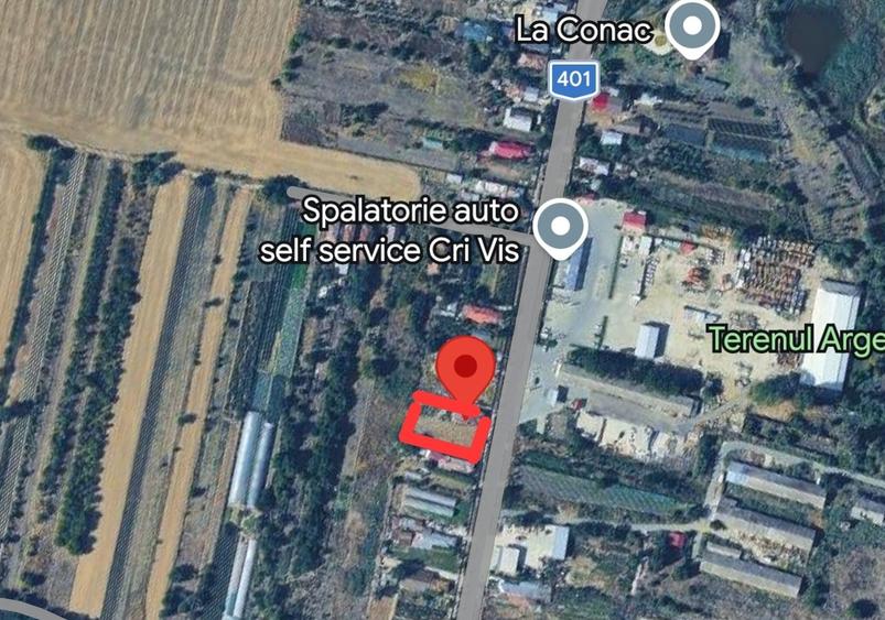 Teren Construcții intravilan de 1772 mp, în Hotarele