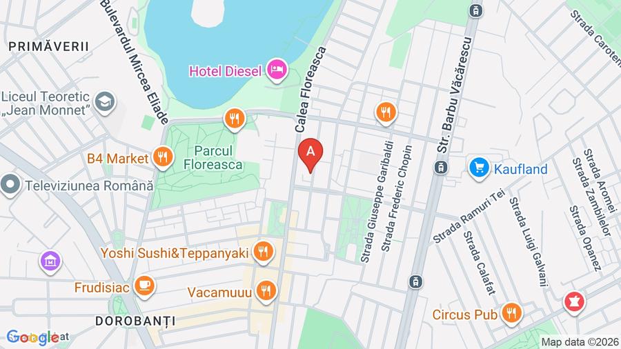 Apartament cu 5 camere decomandat, mobilat în Floreasca