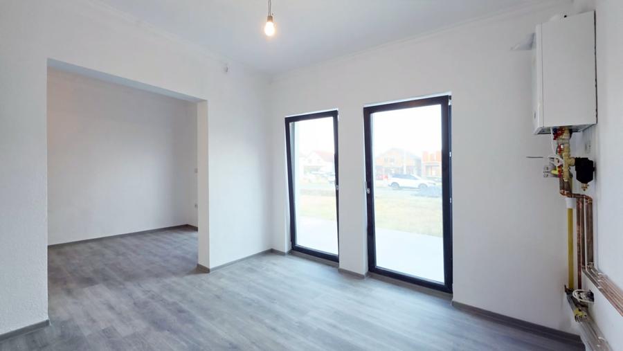 Casă individuală cu 3 camere cu Canalizare în Fântânele