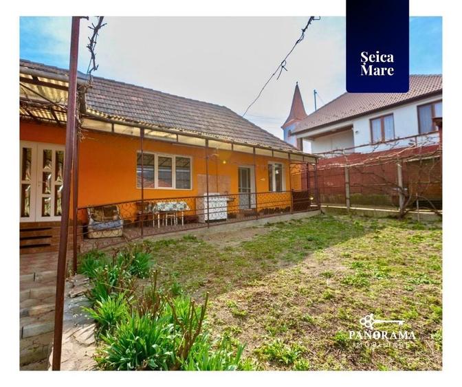 Casă individuală cu 3 camere cu Canalizare în Șeica Mare
