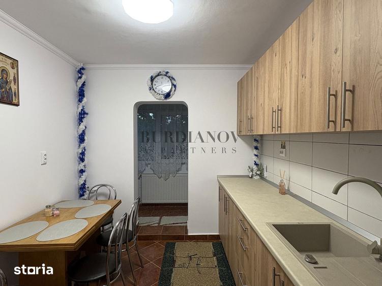 Apartament cu 2 camere decomandat, mobilat în Giurgiului