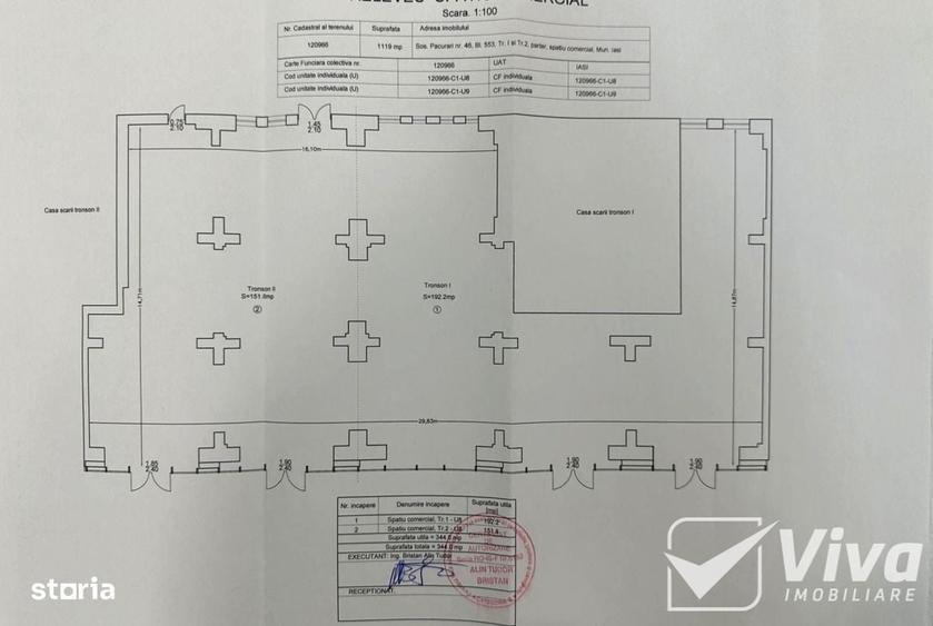 Spațiu comercial, de 345 mp, în Păcurari