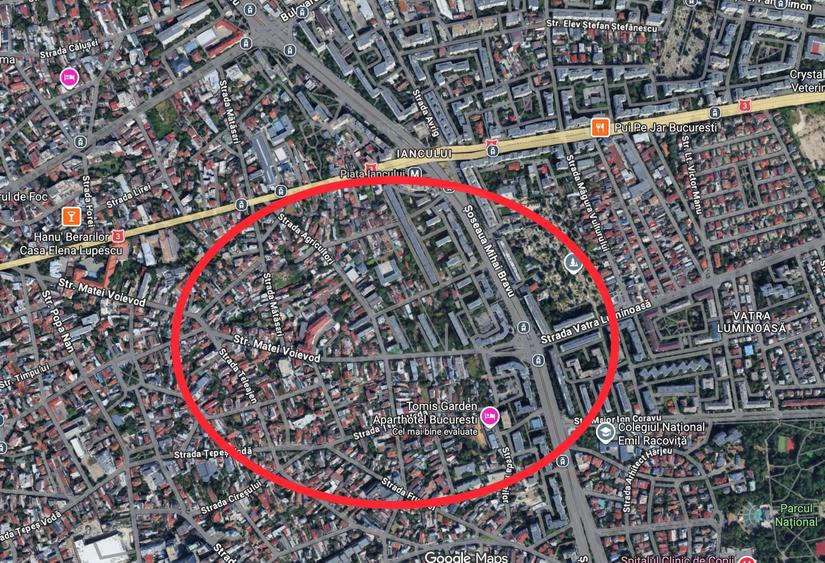 Teren Construcții intravilan de 1018 mp, în Ultracentral