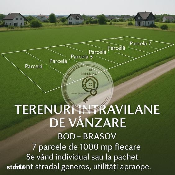 Teren de 7000 mp, în Bod
