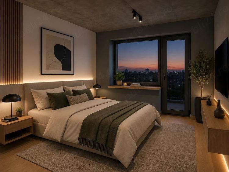 Apartament 3 camere , penthouse SEMIFINISAT! cu CF! ocupabil imediat! - 1