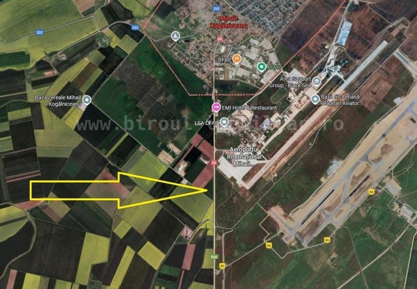 Teren Construcții intravilan de 45000 mp, în Mihail Kogălniceanu