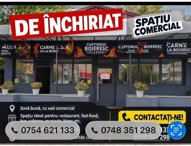 Spațiu comercial, de 150 mp, în Bucșinescu