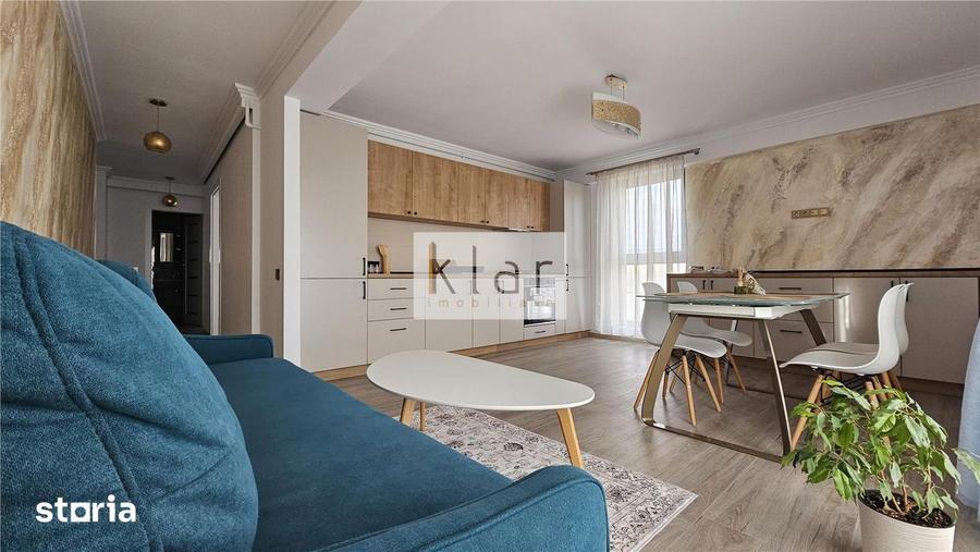 Apartament modern 3 camere 68mp,balcon 10mp,parcare, zona Metro - 9
