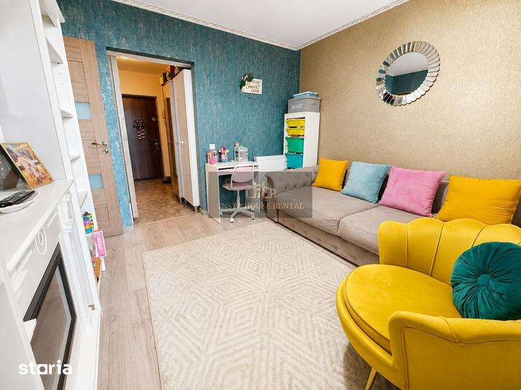 Apartament cu 2 camere, mobilat în Grivița