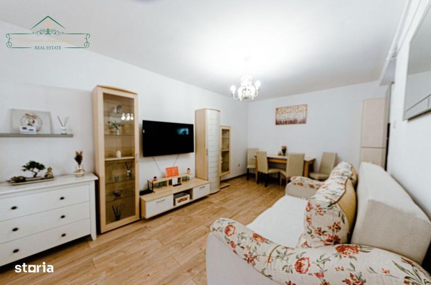 Apartament cu 2 camere semidecomandat, mobilat în Pârneava