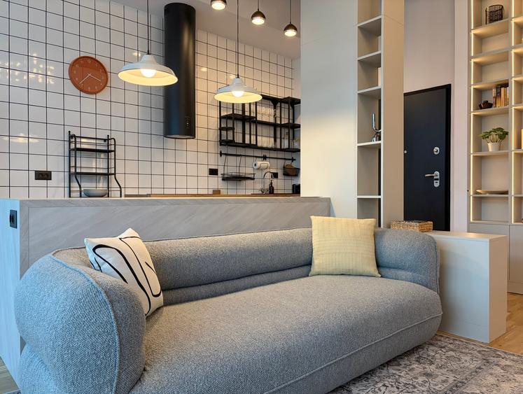 Apartament cu 2 camere semidecomandat în Pipera