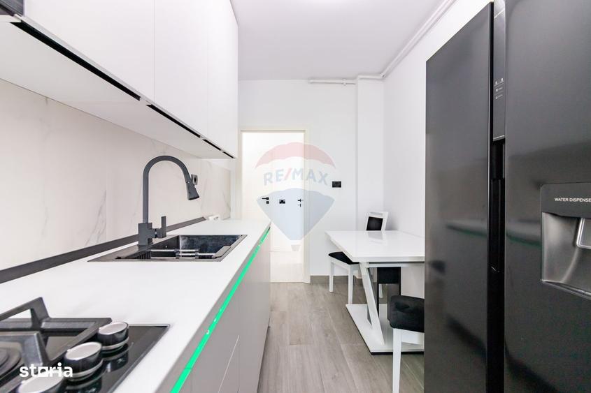 Apartament cu 2 camere decomandat, mobilat în Central