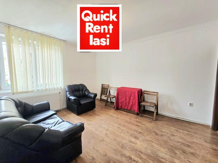 Apartament cu 2 camere semidecomandat în Păcurari