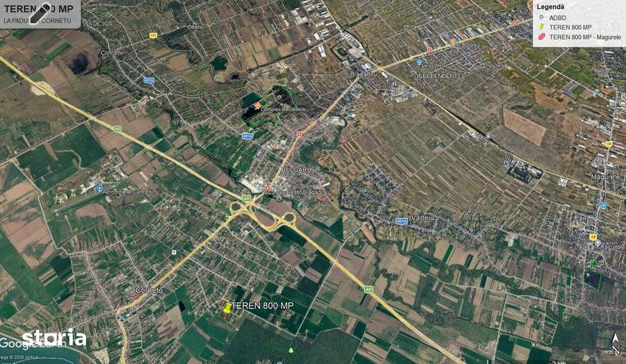 Teren de 800 mp, în Central