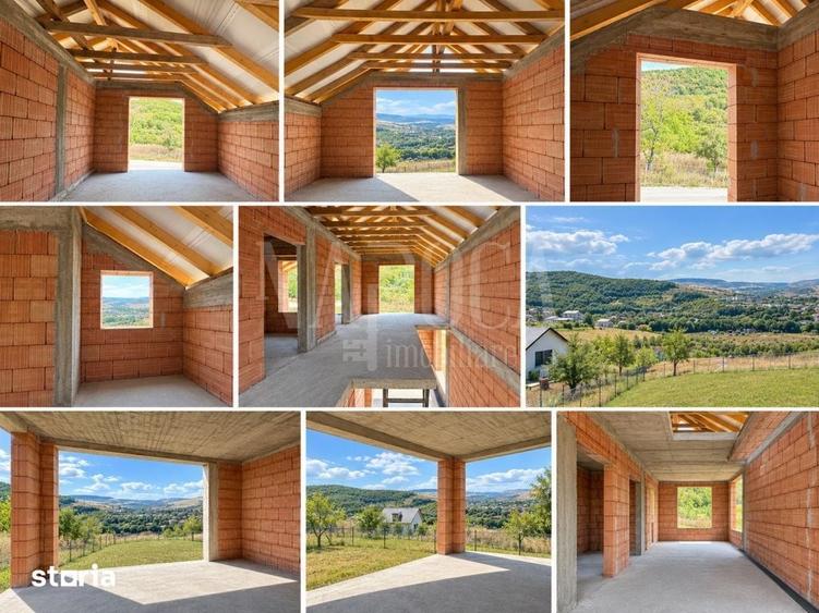Casă cu 5 camere cu Teren 492 Mp în Baciu